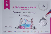 Czech Dance Tour 2019 Plzeň - skladba Kleopatra 2. místo