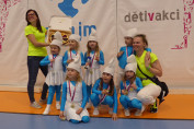 Jarní pohár Děti v akci - skladba Šmoulí zem 1. místo - skladba Zorro 2. místo