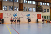 Jarní pohár Děti v akci - skladba Šmoulí zem 1. místo - skladba Zorro 2. místo