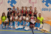 Jarní pohár Děti v akci - skladba Šmoulí zem 1. místo - skladba Zorro 2. místo