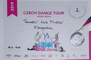 Taneční klub Tlučná 2018 až 2020