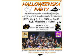 Halloweenská párty 2025