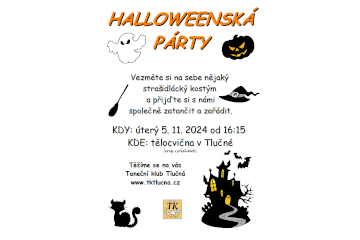 Halloweenská párty 2024